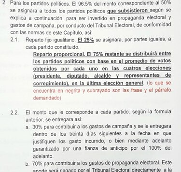 Una nueva demanda contra el 'Código Electoral' llega a la Corte Suprema