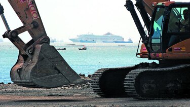 Construcción de puerto de cruceros atrae a 43 empresas