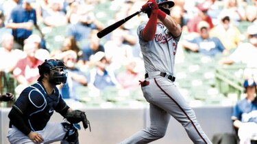 Harper entra en el liderato de jonrones en la nacional