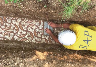 Descubren mosaicos de la antigua Roma