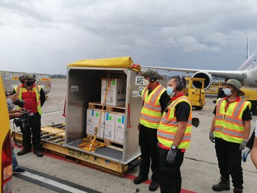 Panamá recibe el noveno embarque de vacunas pediátricas contra la Covid-19