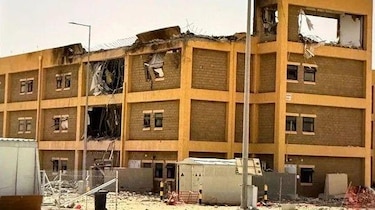 Las imágenes que revelan la destrucción causada por Irán en instalaciones militares de Estados Unidos