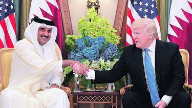Donald Trump apoya la campaña saudí para aislar a Catar