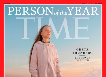Greta Thunberg, personalidad del año de la revista ‘Time’