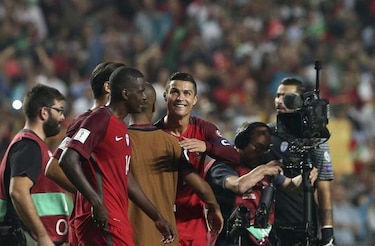Portugal y Cristiano Ronaldo vencen a Suiza y van rumbo a Rusia 2018