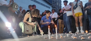 ‘Justicia, respeto y no al odio’, el clamor en la vigilia por la salud de Estrella