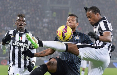 Juventus empata a un gol con el Inter, pero sigue de líder