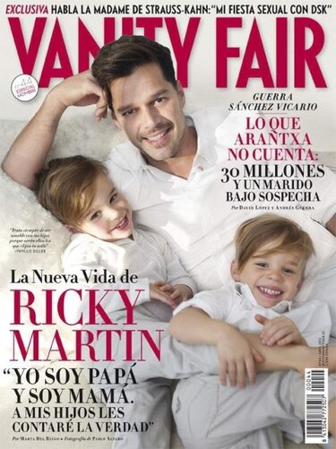 Ricky Martin se confiesa en la revista española Vanity Fair