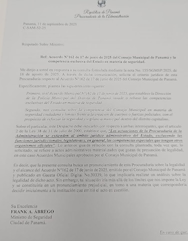 Gobierno busca frenar en la Corte Suprema la Policía Municipal que creó el alcalde Mizrachi