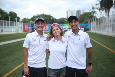 Trillizos panameños combinan triatlón y tiro rumbo al sueño suramericano