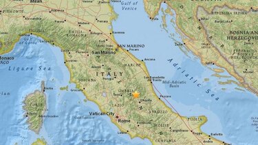 Fuertes sismos sacuden el centro de Italia