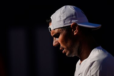 Nadal se prueba en Barcelona en medio de una gran expectación