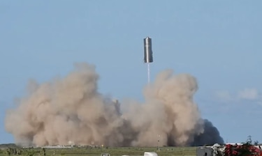 SpaceX probó un nuevo prototipo de su futuro cohete para Marte