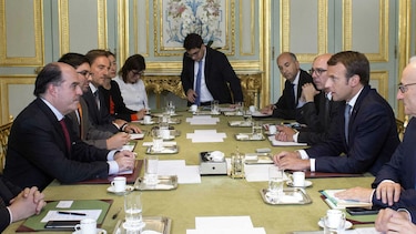 Borges asegura que Macron 'apoya totalmente' a la Asamblea venezolana
