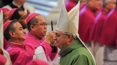 Lacunza concelebra con el Papa en San Pedro
