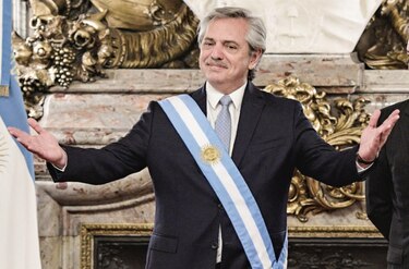 Alberto Fernández es desde ayer presidente de Argentina