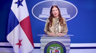 Presidenta de la Corte llama a respetar la independencia judicial y el Estado de derecho