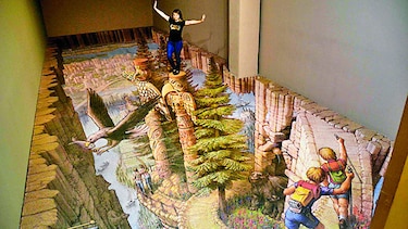 Museo con obras en 3D