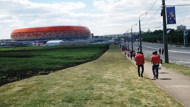Saransk, lista para apoyar a Panamá