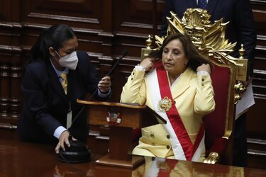 Eurodiputados trasladan a Dina Boluarte su apoyo como presidenta de Perú