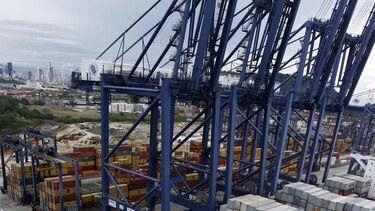 Exportación panameña se contrae 14.7%