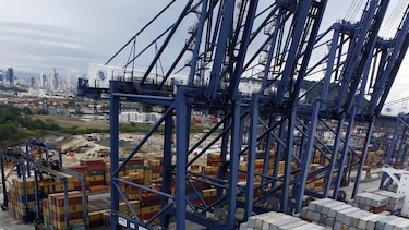 Exportación panameña se contrae 14.7%