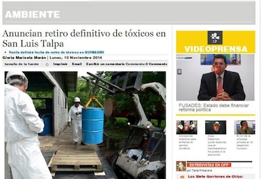 Barco cargado con basura tóxica pasará por Panamá