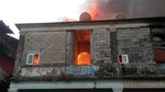 Bomberos reportan un incendio entre calles 5 y 6 de Colón