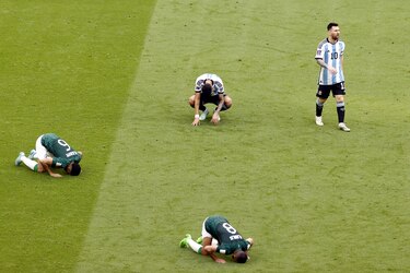 Los Halcones Verdes destiñeron el papel de favorito de la albiceleste
