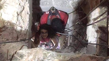 '¡Ayuda! ¡Estamos aquí!', gritó Lucía horas y horas bajo escombros en México