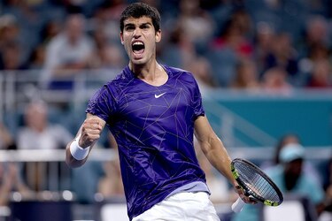 El fenómeno Alcaraz jugará su primera final de Masters 1000 ante Ruud en Miami