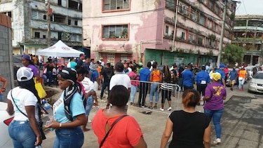 Reportan riña en un centro de votación en Colón