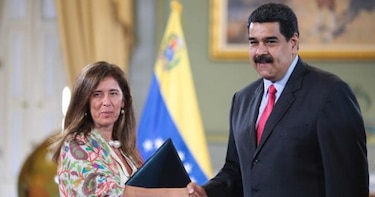 Maduro expulsa a embajadora de la UE tras sanciones contra funcionarios venezolanos