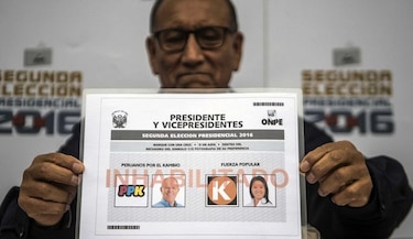 Keiko Fujimori y Pedro Kuczynski llegan empatados a las elecciones de hoy