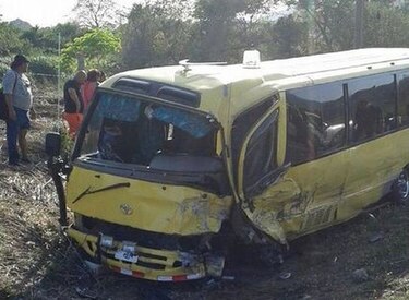 Accidente en Veracruz deja 27 heridos