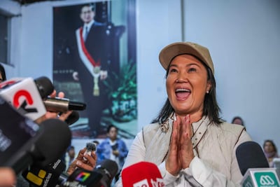 Keiko Fujimori mantiene su ventaja sobre Sánchez al llegar al 25% del escrutinio en Perú