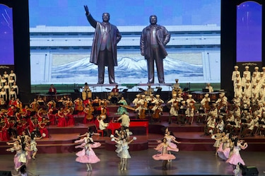 Comienzan festejos por aniversario de Corea del Norte, que no muestra sus misiles