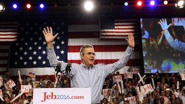 Jeb Bush: 'Soy candidato a la presidencia de Estados Unidos'