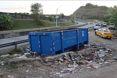 AAUD inicia reemplazo de cajas de basura en San Miguelito tras salida de Revisalud