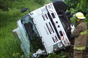 Vuelco de camión deja un muerto en la provincia de Los Santos