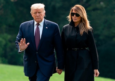 El presidente Trump y su esposa Melania dan positivo por coronavirus