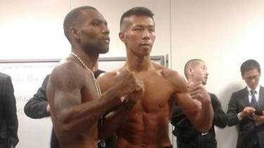 Corrales hace el peso ante Uchiyama