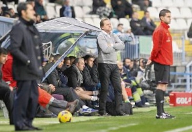 Schuster habla de su hoy con el Málaga