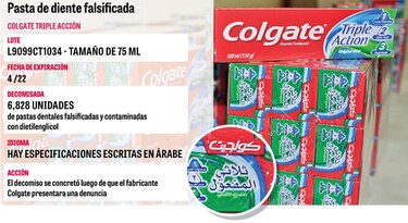 Fantasma del dietilenglicol regresa en pastas dentales