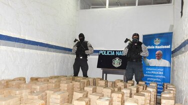 Decomisan 811 paquetes de cocaína en Los Santos