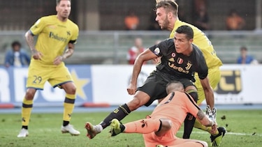 Cristiano no anota en su debut, pero la Juve gana 3-2