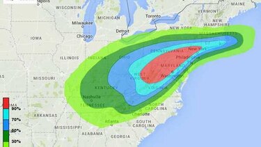 Costa este de Estados Unidos se prepara para gran tormenta de nieve