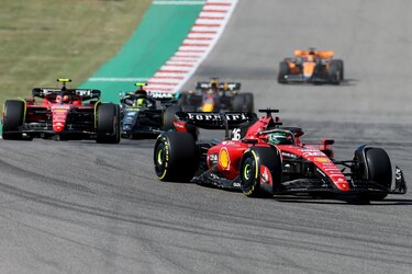 Leclerc y Hamilton, descalificados del GP de Estados Unidos y Sainz asciende al tercer puesto