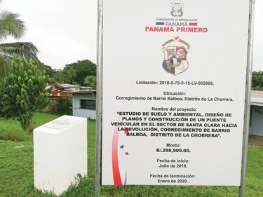 Descentralización y el puente de la discordia en La Chorrera 