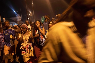Ordenan evacuar la ciudad de Goma por la erupción de un volcán en la República Democrática del Congo